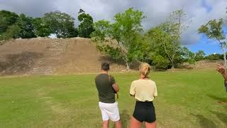 Altun Ha Maya ruins about 30 miles North of Belize City [upl. by Etnahs]