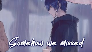 Nightcore  Its Raining Its Pouring Anson Seabra  Lyrics [upl. by Sanburn]