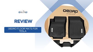 New Year New Upgrades Ultimate Oedro All Weather Floor Mats Review for Tesla  Are They Worth It [upl. by Mahau295]