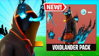 NEW ABSENZ Skin Gameplay in FORTNITE Voidlander Starter Pack [upl. by Genovera]