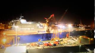 Timelapse The Conversion of the MV Blue Puttees [upl. by Aonian]