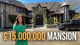 Inside a Luxury £15 Million Mansion in an Exclusive Hertfordshire Address  Property Tour [upl. by Annahavas]