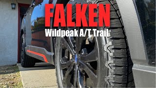 Falken Wildpeak AT Trail Tires On Subaru Forester Sport [upl. by Weitzman]