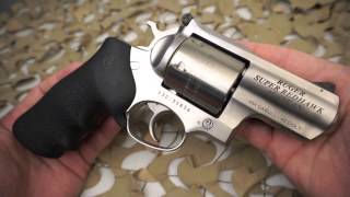 Ruger Super Redhawk Alaskan 454 Casull 45 Colt Big Bore Revolver Overview  Texas Gun Blog [upl. by Salchunas]