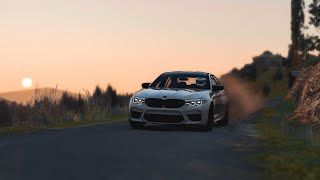 LOUD Pops amp Bangs BMW M5 F90  Sound Mod  Assetto Corsa Logitech G29 [upl. by Ion]