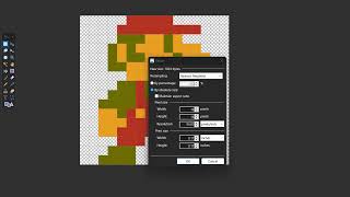 How to Resize Pixel Art Without Blurring Simple PaintNet [upl. by Asus]