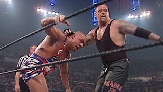 The Rock vs Kurt Angle vs The Undertaker Vengeance 2002 [upl. by Erbas]