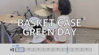 basket case  green day  drum cover [upl. by Grochow]