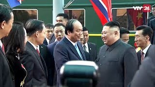 President Kim Jong Un’s train arrived in Lang Son Vietnam  Kim  Trump Summit 2019 VTV24 [upl. by Atihcnoc]