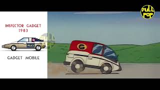 INSPECTOR GADGET  GADGET MOBILE  FAMOUS FILMS AND TV CARS [upl. by Wilow]