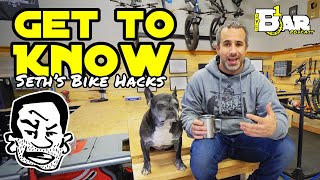 Ep 45  Seths Bike Hacks  Seth Alvo  Berm Peak [upl. by Alleber]