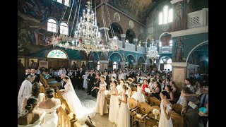 Stunning Greek Orthodox Wedding In Crete [upl. by Ierbua876]