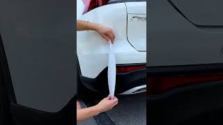 Car bumper anti collision strips to protect your car from scratches shortvideos [upl. by Euqinemod151]