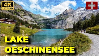 Is Oeschinen Lake the MOST Underrated Gem in Switzerland [upl. by Lemmor]