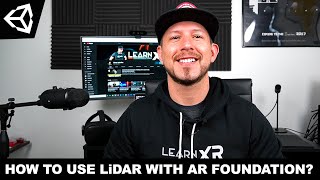 Unity3d LiDAR  How To Use LiDAR Scanner With AR Foundation [upl. by Lindsy322]