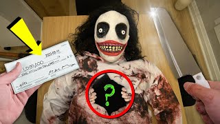 CUTTING OPEN REAL JEFF THE KILLER AT 3 AM WHATS INSIDE [upl. by Llerryt]