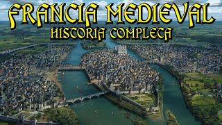 Historia de la FRANCIA MEDIEVAL  Merovingios Carolingios Valois Guerra 100 años Edad Media [upl. by Anaet499]