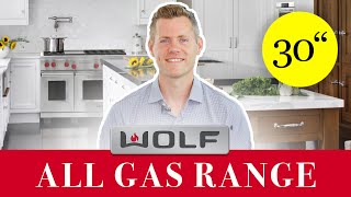 Wolf Range  30 inch Gas GR304 Review [upl. by Negiam]