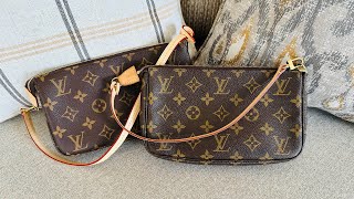 Louis Vuitton  New vs Old Pochette Accessoires [upl. by Crescen]