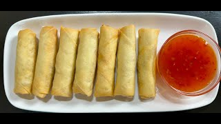 Shrimp Spring Roll Recipe [upl. by Cyprian]