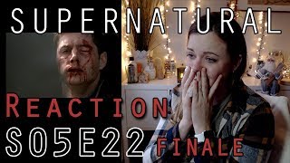 Supernatural Reaction 5x22 Finale  DakaraJayne [upl. by Glad]