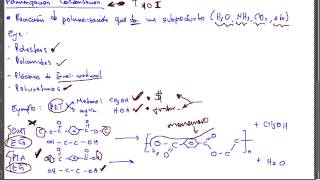 Condensación en polimerización [upl. by Schild]