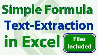 Simple Excel Function to Extract Any Word from a Cell  UDF [upl. by Earazed212]