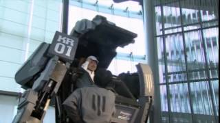 Japanese company makes reallife Gundamstyle robot [upl. by Leirza172]