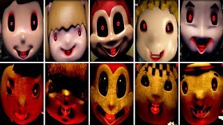 Jollibees  Jollibees Phase 2 ALL JUMPSCARES [upl. by Rebmak]