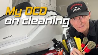 Am I OCD When It Comes To Cleaning My Honda Goldwing Cruisemans Garage [upl. by Eceinert536]