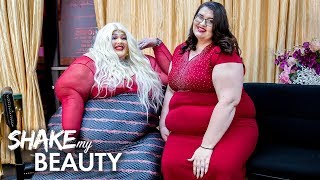 550lb Beautician Launches New PlusSize Salon And NightClub  SHAKE MY BEAUTY [upl. by Mansur]