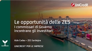 Le opportunità delle ZES focus Sardegna [upl. by Vadnee]