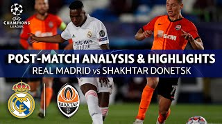 Real Madrid vs Shakhtar Donetsk Post Match Analysis amp Highlights  UCL on CBS Sports [upl. by Benito]