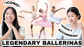 FAMOUS BALLERINAS YOU NEED TO KNOW and why theyre great  Ballet Reign [upl. by Eelrebmyk]