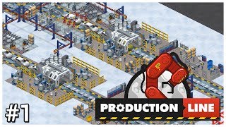 Production Line  1  The Basics  Lets Play  Gameplay  Construction [upl. by Sutton]