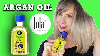 💚TESTEI ÓLEO DE ARGAN DA LOLA COSMÉTICS É TUDO ISSO QUE FALAM MESMO [upl. by Hofstetter]