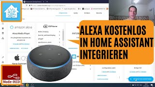 Alexa kostenlos in Home Assistant einrichten [upl. by Cusick972]