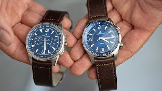 JaegerLeCoultre Polaris Collection 41mm Automatic and Chronograph Review feat London Jewelers [upl. by Lemmor]