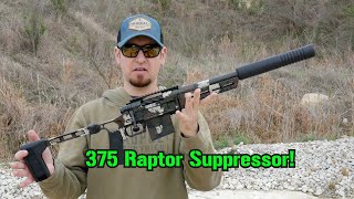 375 Raptor AB Suppressor at Black Collar Arms [upl. by Awahsoj188]