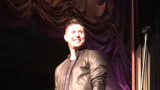 Jensen Ackles singing quotWhipping Postquot at NashCon 2016 [upl. by Bernette68]