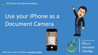 Use your iPhone as a Document Camera [upl. by Roleat]