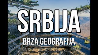 SRBIJA  Brza Geografija  SVE O SRBIJI [upl. by Ameh]