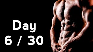 30 Days Six Pack Abs Workout Program Day 630 [upl. by Ahsinav]