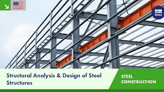 Structural Analysis amp Design of Steel Structures  Dlubal Software [upl. by Nylavad]