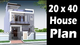 20 x 40 House plan  3BK with TV Lounge  Contact for House planning  WhatsApp 0092 346 3785623 [upl. by Rehctaht]