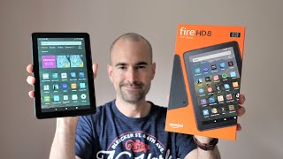 Amazon Fire HD 8 2020  Budget Tablet Unboxing amp Tour [upl. by Ednarb]