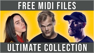 Free MIDI Files For Producers  Ultimate Collection [upl. by Gerrilee]