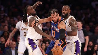 Los Angeles Lakers vs New York Knicks  Full Game Highlights  February 3 202324 NBA Season [upl. by Georglana]