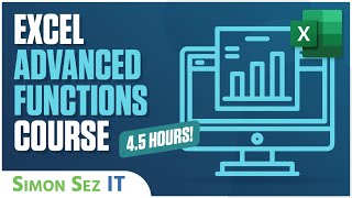 Advanced Excel Tutorial Advanced Functions Course VLOOKUP IF Forecasting Statistical [upl. by Lubbock865]