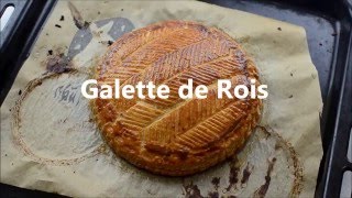 Galette de Rois  puff pastry with almond fillling [upl. by Maunsell337]